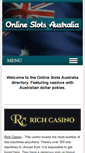 Mobile Screenshot of onlineslotsaustralia.com